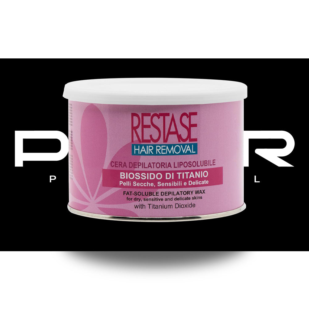 Cera Epilatoria Liposolubile Restase 400ml - Biossido di Titanio