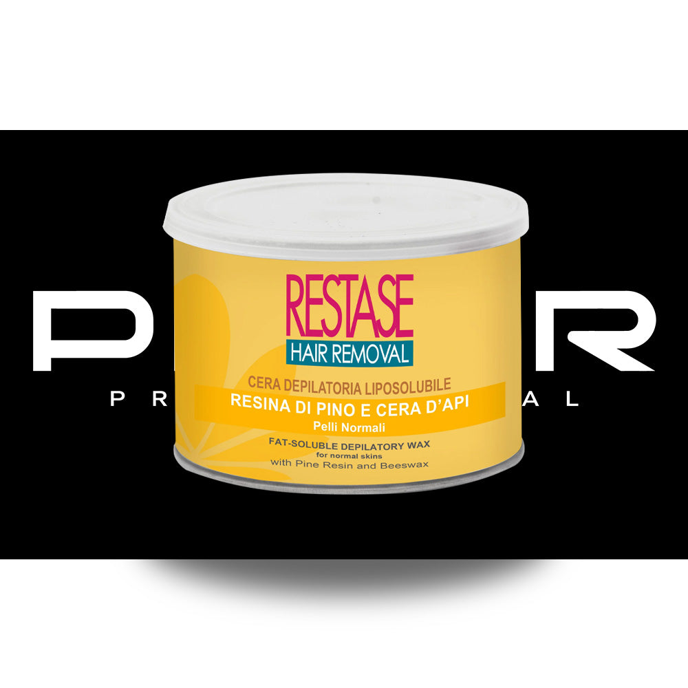 Cera Epilatoria Liposolubile Restase 400ml - Resina di Pino e Cera d'Api