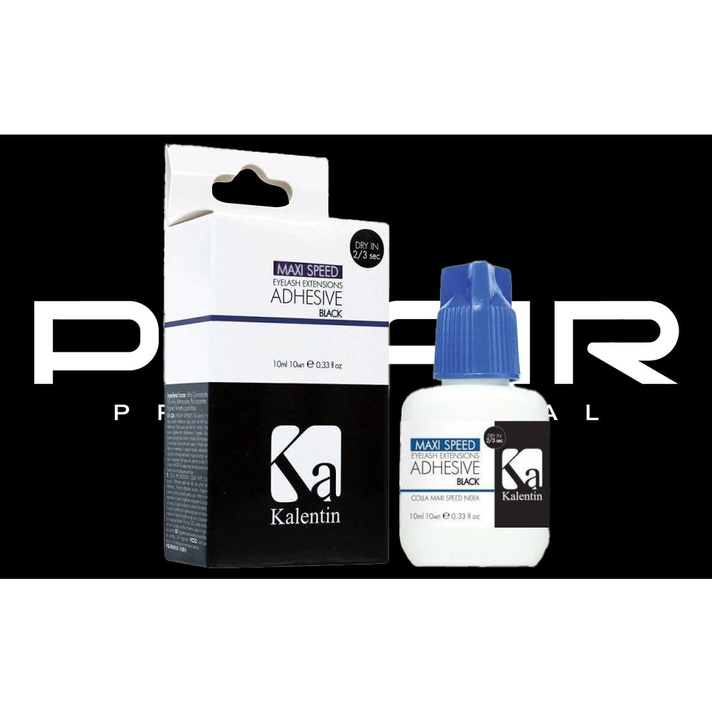 Colla Maxi Speed Nera 2-3 sec Kalentin per Extension Ciglia - 10ml