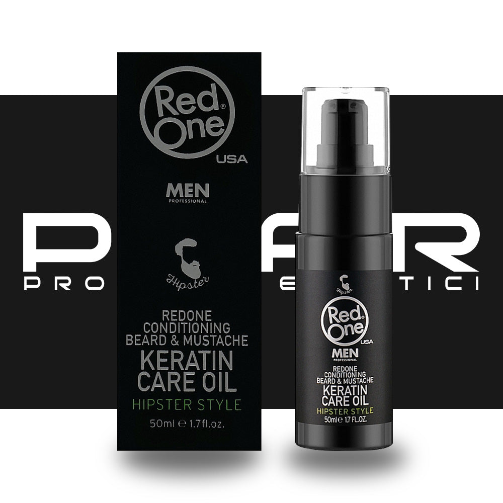 Olio da Barba Keratin Care Oil RedOne - 50ml