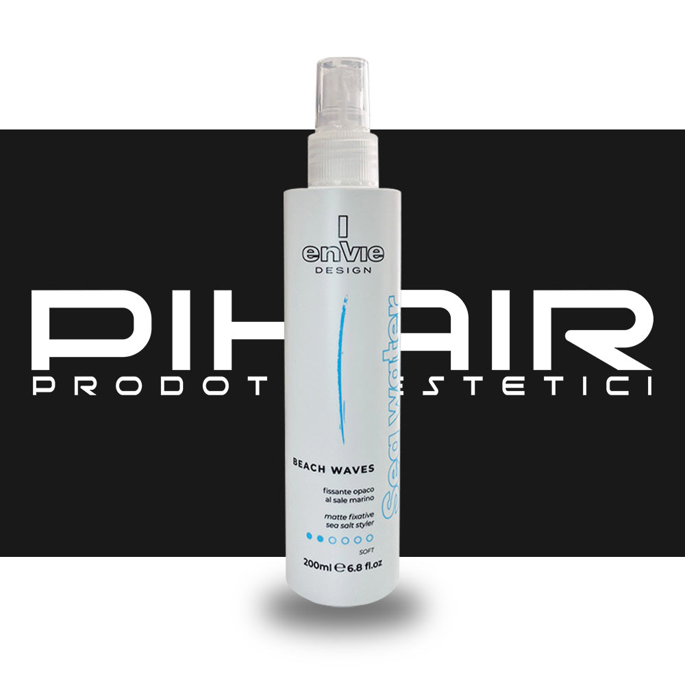 Fissante Opaco Capelli all'Acqua per Ciocche Spettinate Effetto Spiaggia Envìe Milano - 200ml