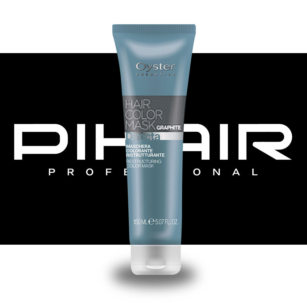 Maschera Colorata Ristrutturante Oyster Cosmetics 150ml - Graphite
