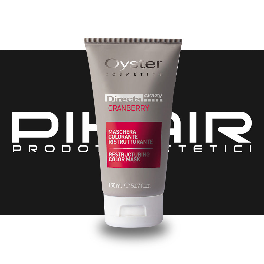 Maschera Colorata Ristrutturante Oyster Cosmetics 150ml - Rosso