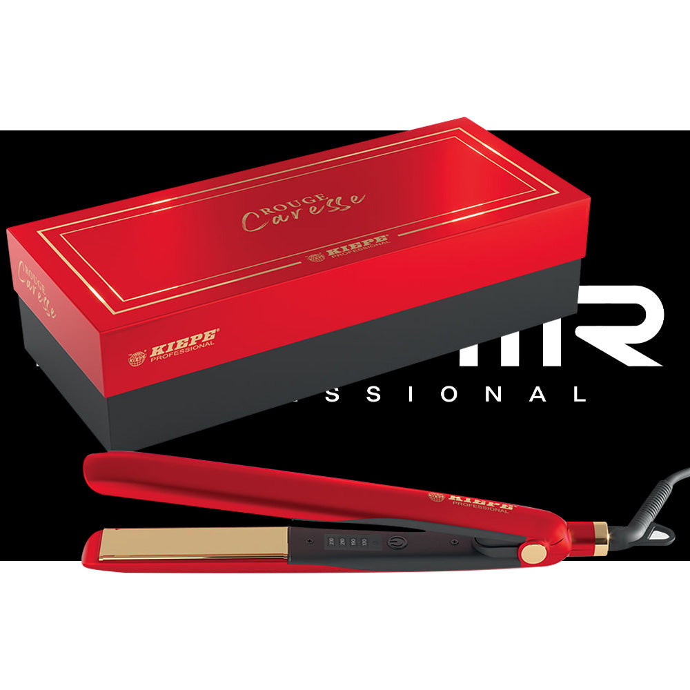 Piastra per Capelli Professionale Caresse KIEPE - Rosso