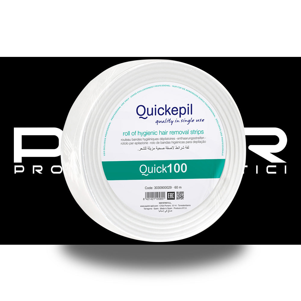 Rotolo Strappa Cera per Epilazione Quickepil Quick100 - 60m
