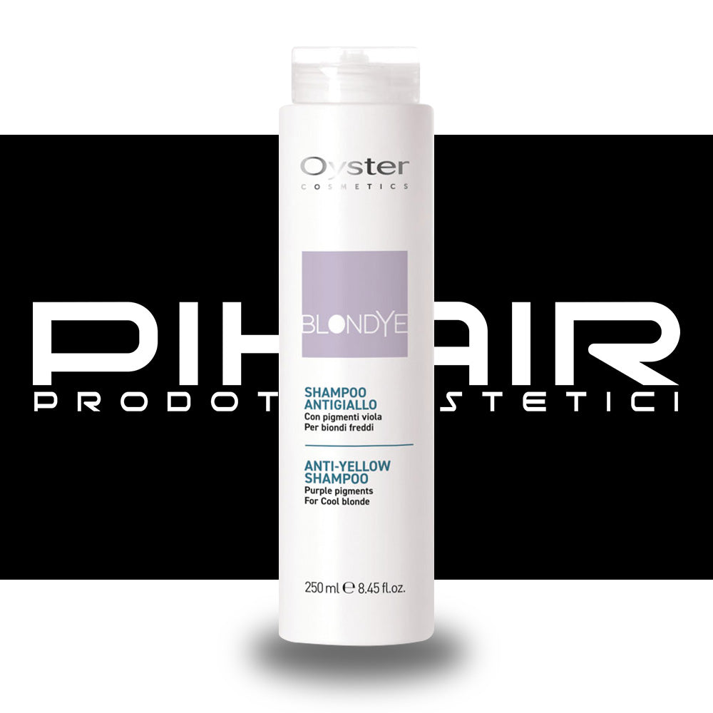 Shampoo Antigiallo Blondye per Biondi Freddi Oyster Cosmetics - 250ml