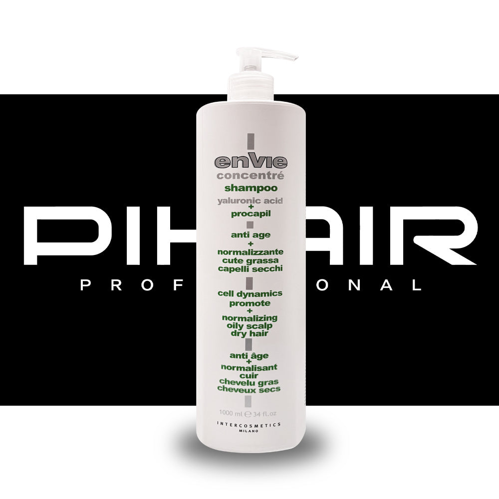 Shampoo per Cute e Capelli Grassi Normalizzante Sebo Envìe Milano - 1000ml