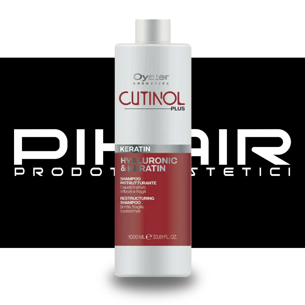 Shampoo Ristrutturante Keratin Oyster Cosmetics - 1000ml