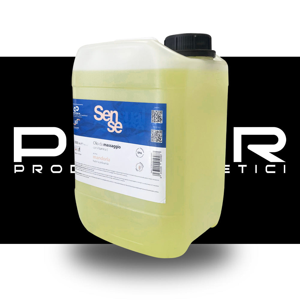 Olio da Massaggio Mandorla Professionale Sense - Tanica 5000ml