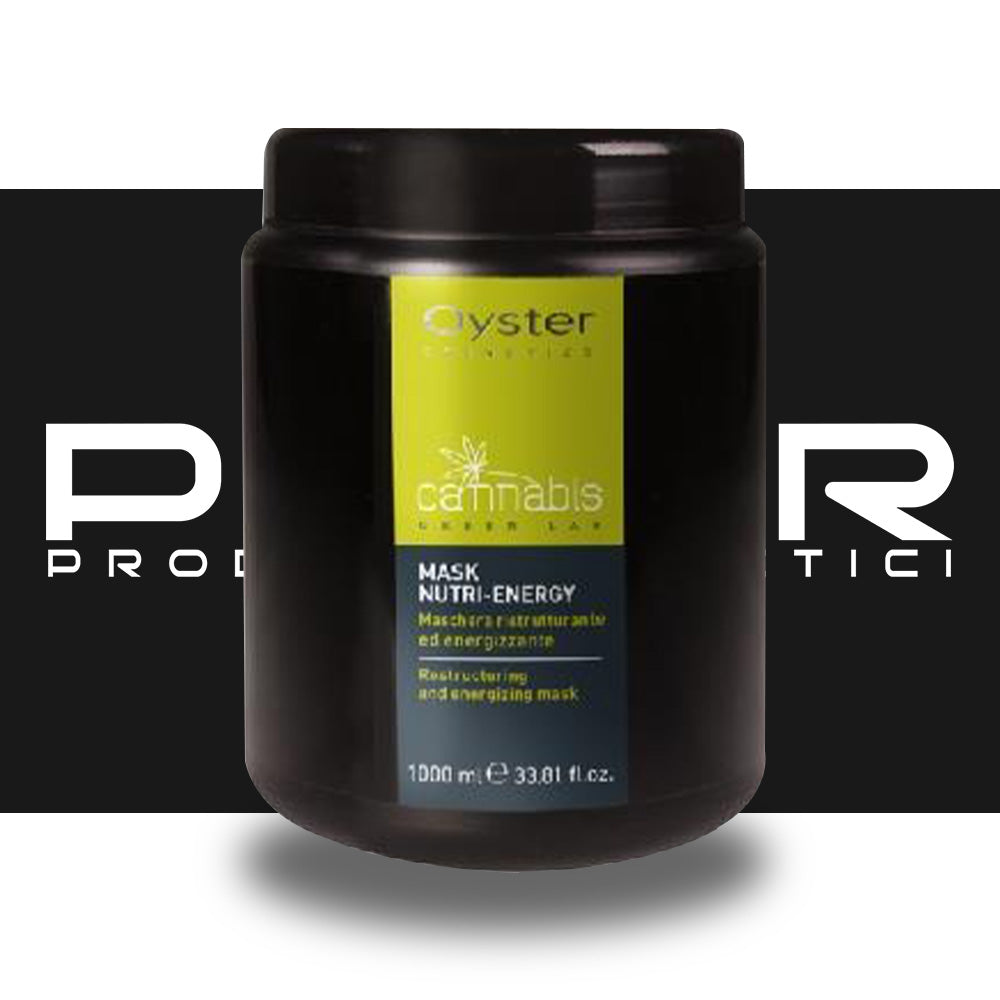 Maschera BIO Ristrutturante ed Energizzante Cannabis Oyster Cosmetics