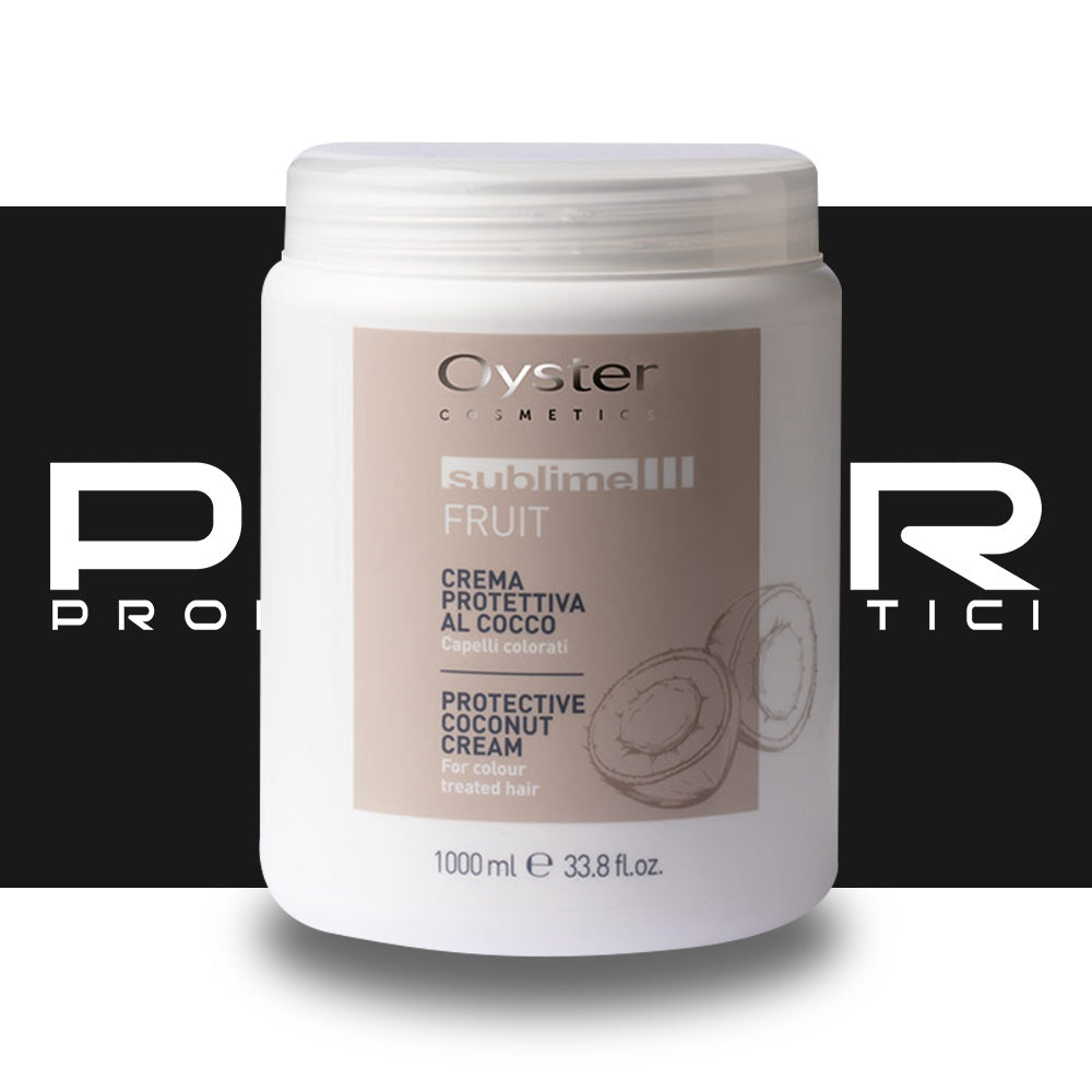Maschera al Cocco Protettiva per Capelli Colorati Oyster Cosmetics - 1000ml