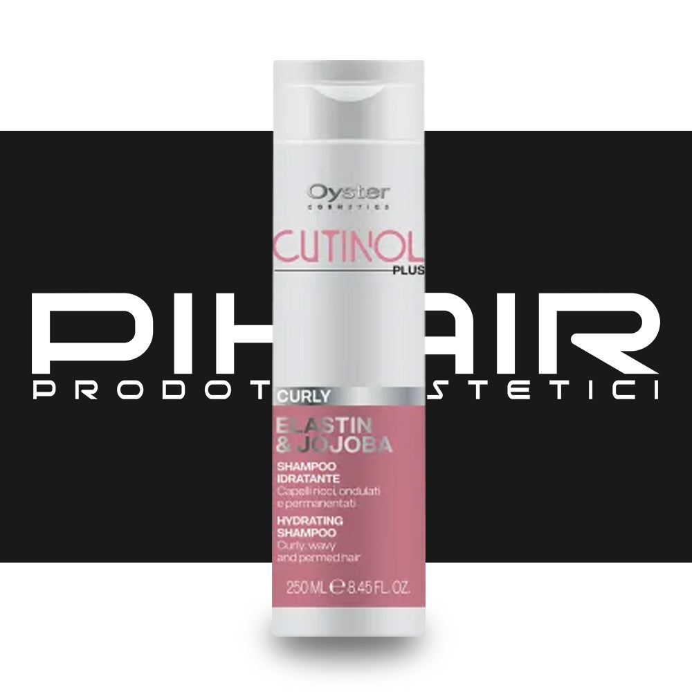 Shampoo Curly Cutinol Plus per Capelli Ricci, Ondulati e Permanentati Oyster Cosmetics - 250ml