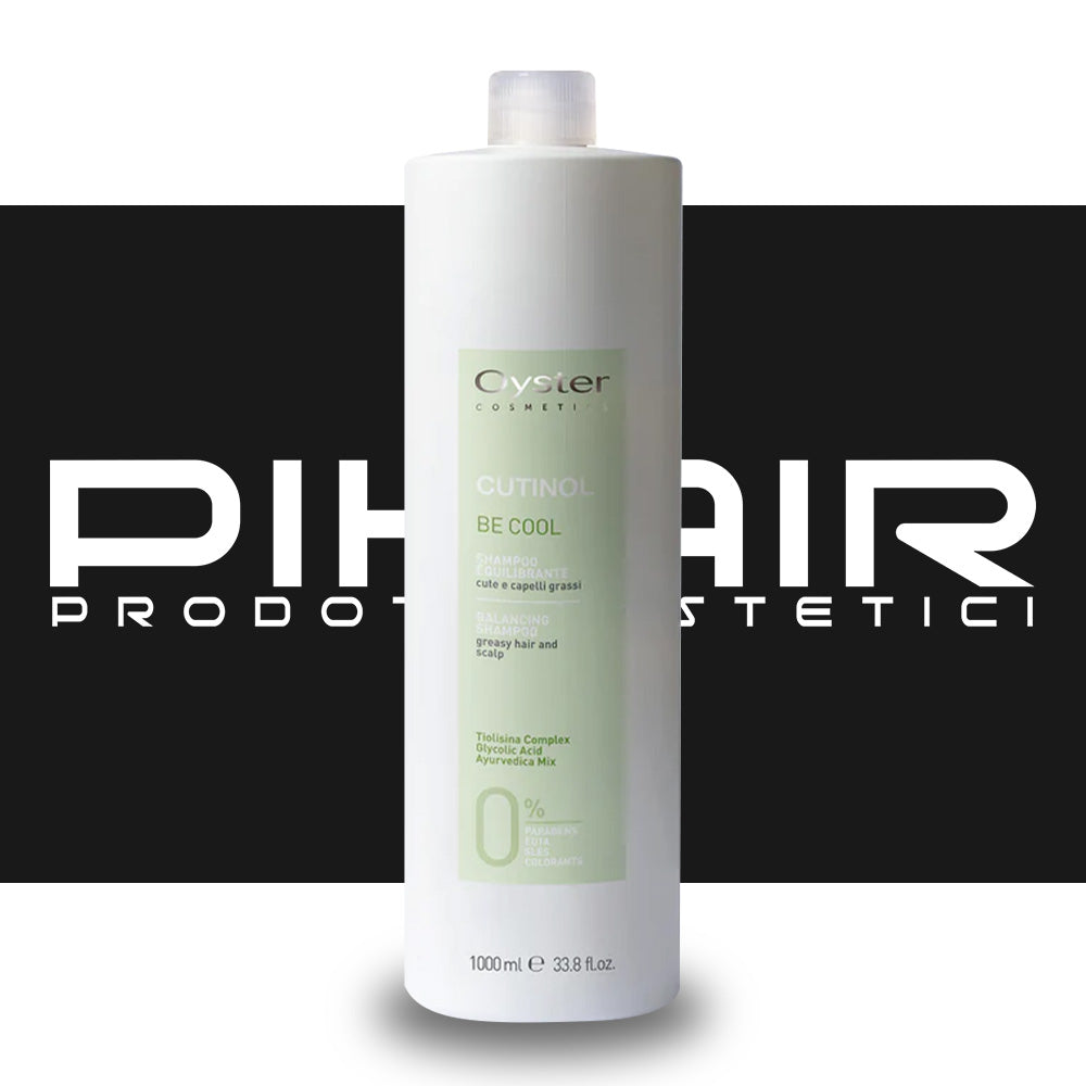 Shampoo per Cute e Capelli Grassi Cutinol Be Cool Oyster Cosmetics