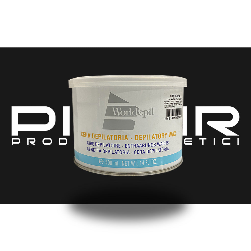 Cera Depilatoria Liquirizia Liposolubile Wordepil - 400ml
