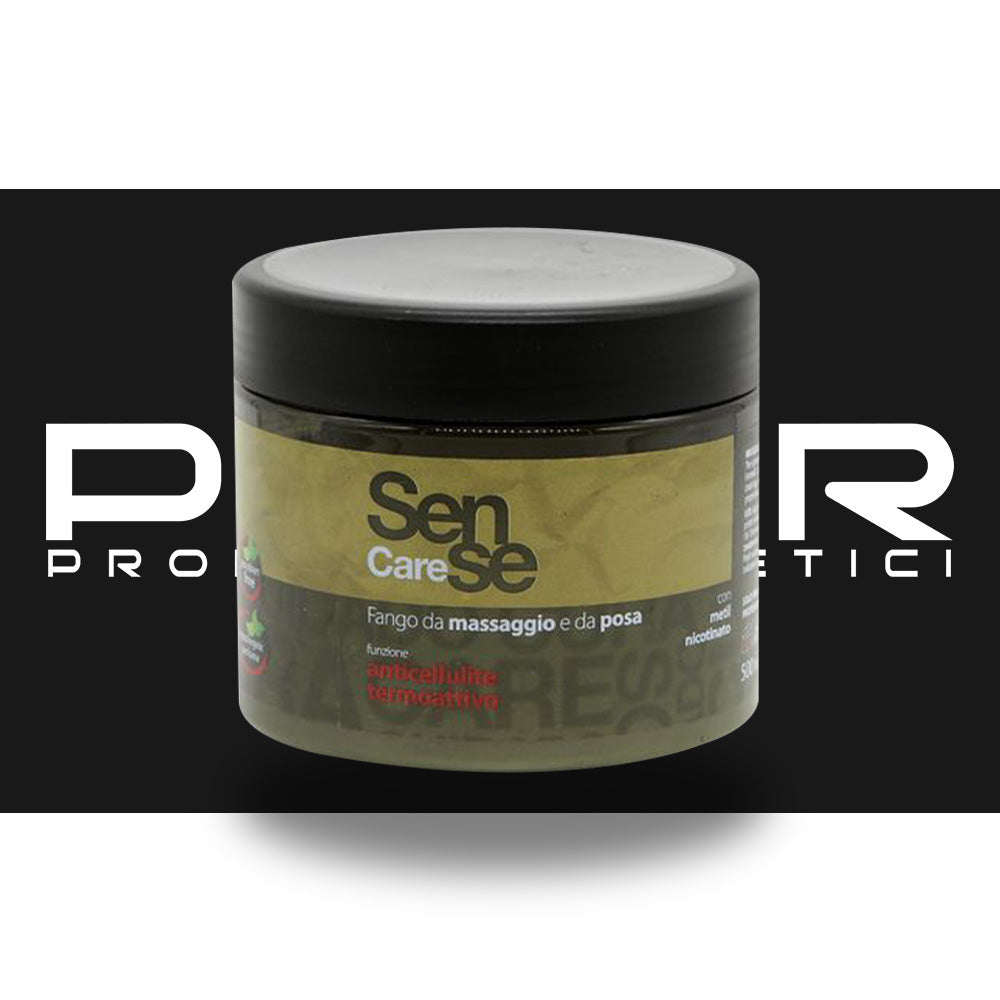 Fango da Massaggio e da Posa Anticellulite Termoattivo Sense - 500ml