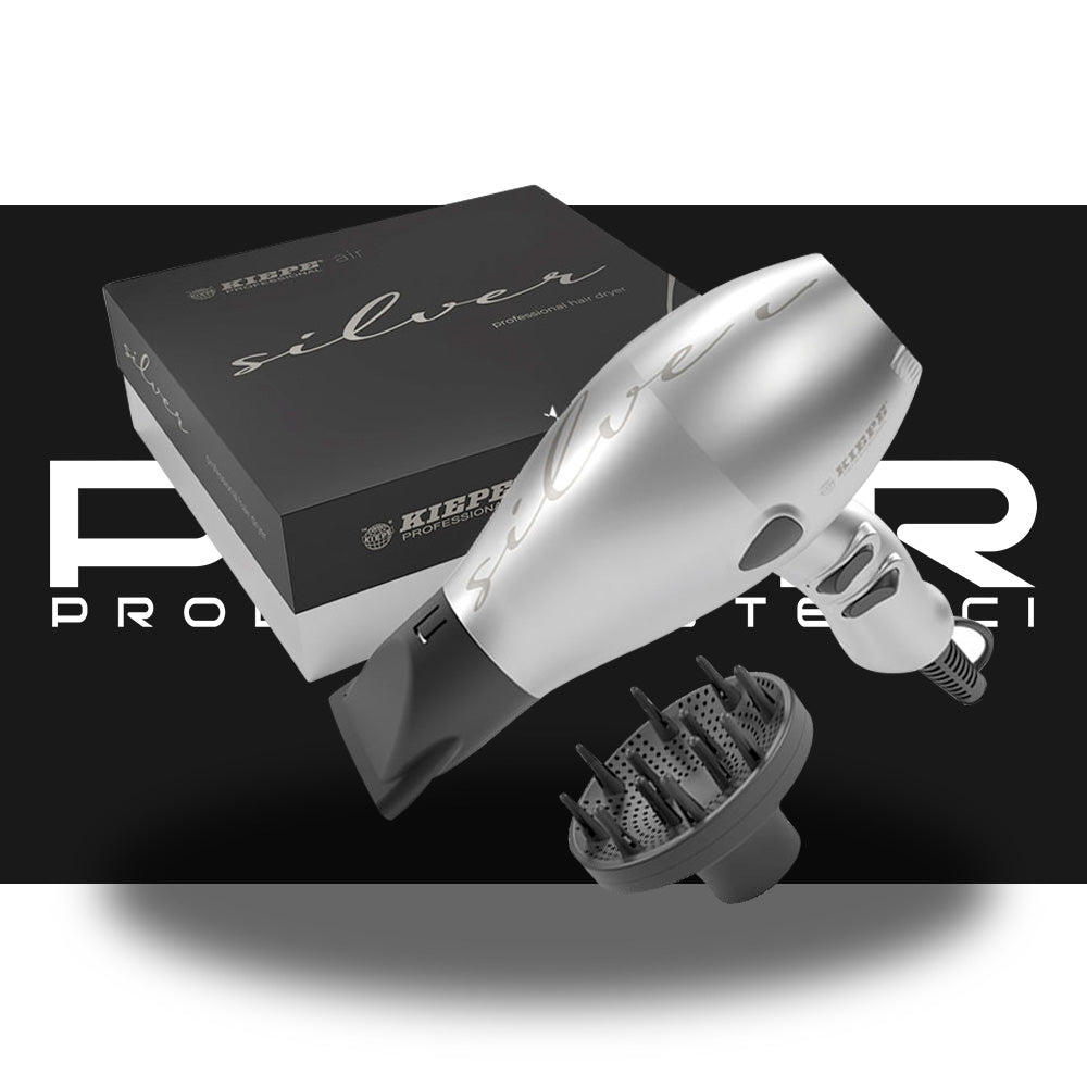 Asciugacapelli Professionale HAIR DRYER KIEPE 2400W - Argento