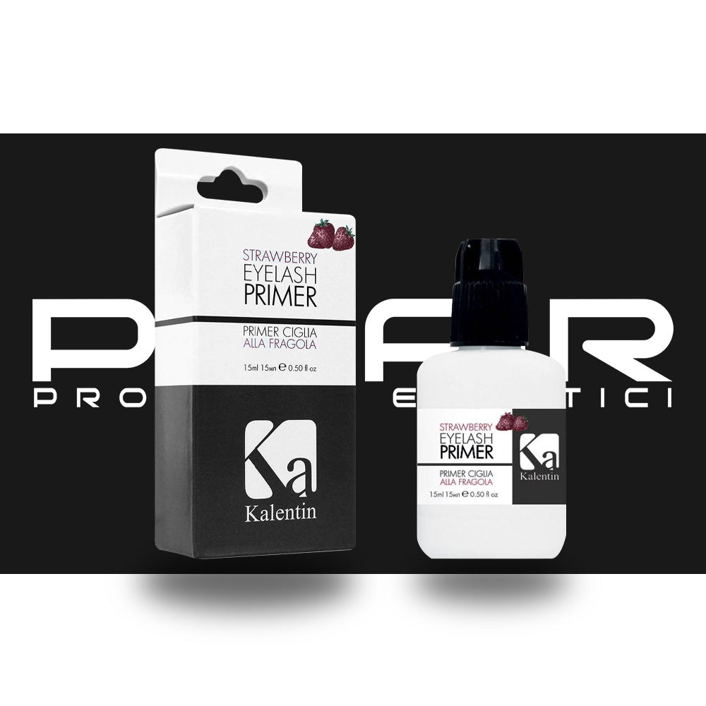 Primer per Ciglia e Sopracciglia alla Fragola Kalentin - 15ml