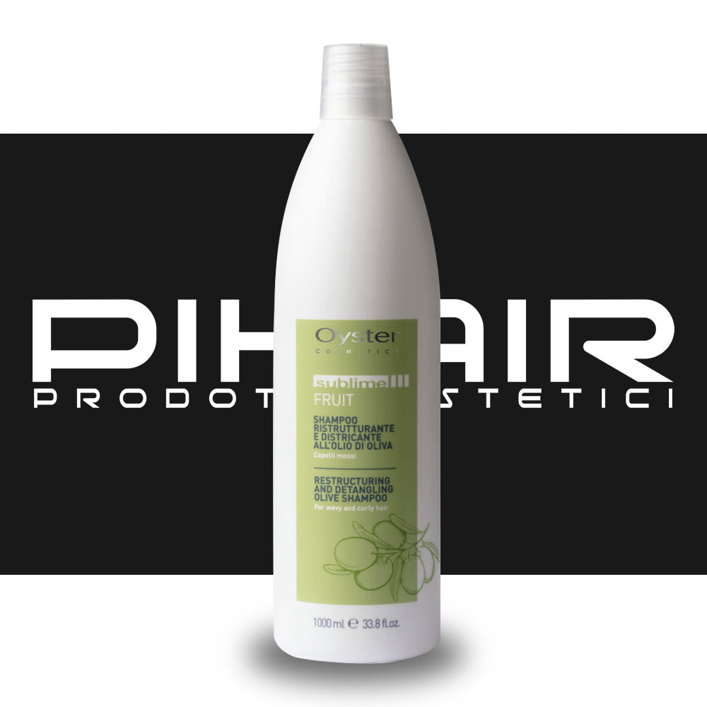 Shampoo Ristrutturante e Districante per Capelli Mossi Oyster Cosmetics - 1000ml