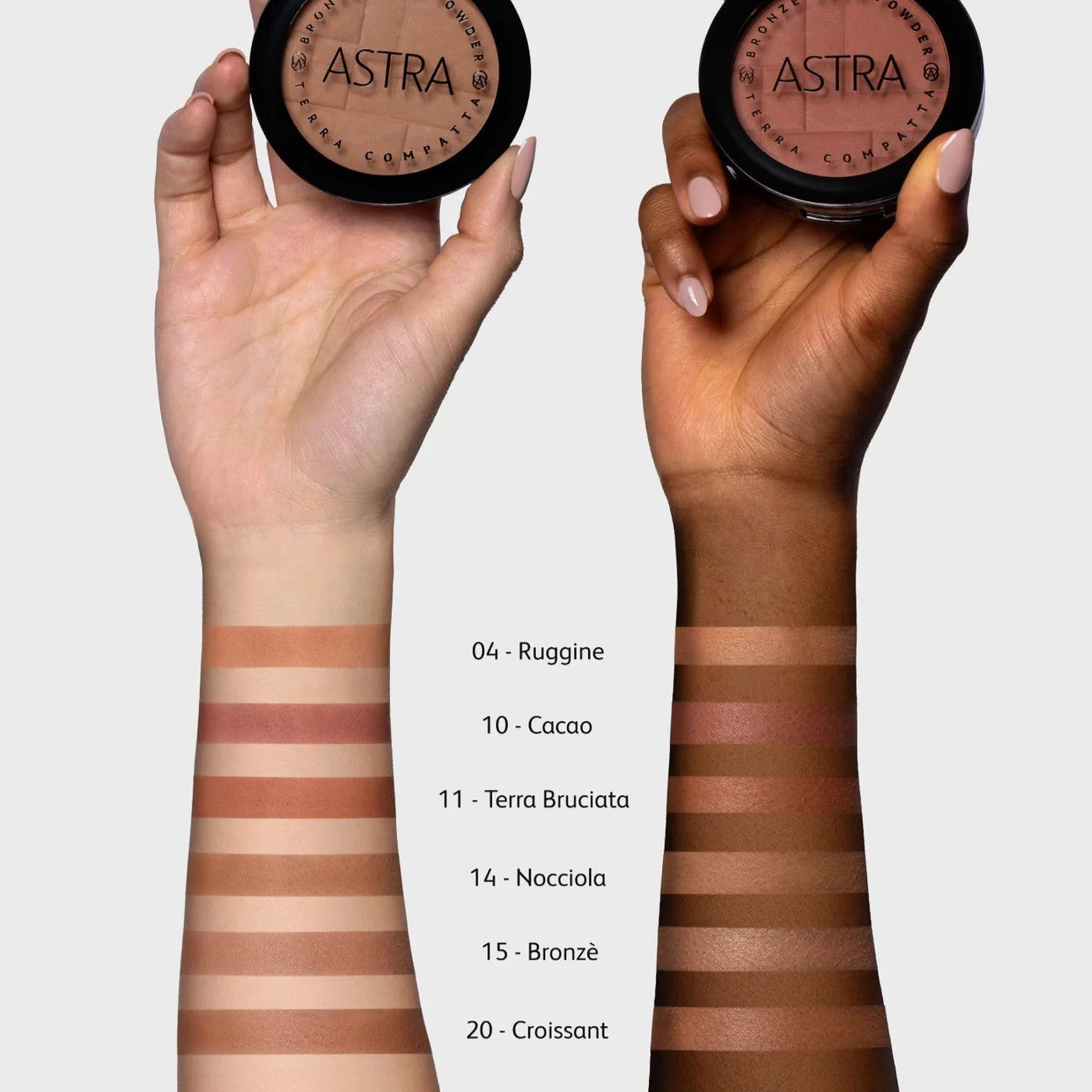 Bronze Skin Powder Terra Compatta Astra