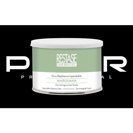 Cera Depilatoria Liposolubile Restase 400ml - Marijuana