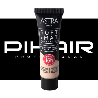 Fondotinta Effetto Opaco Naturale Soft Matt Astra - 30ml