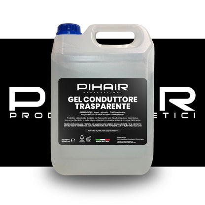 Gel Conduttore per Laser, Ultrasuoni e IPL Pihair Professional - 5000ml