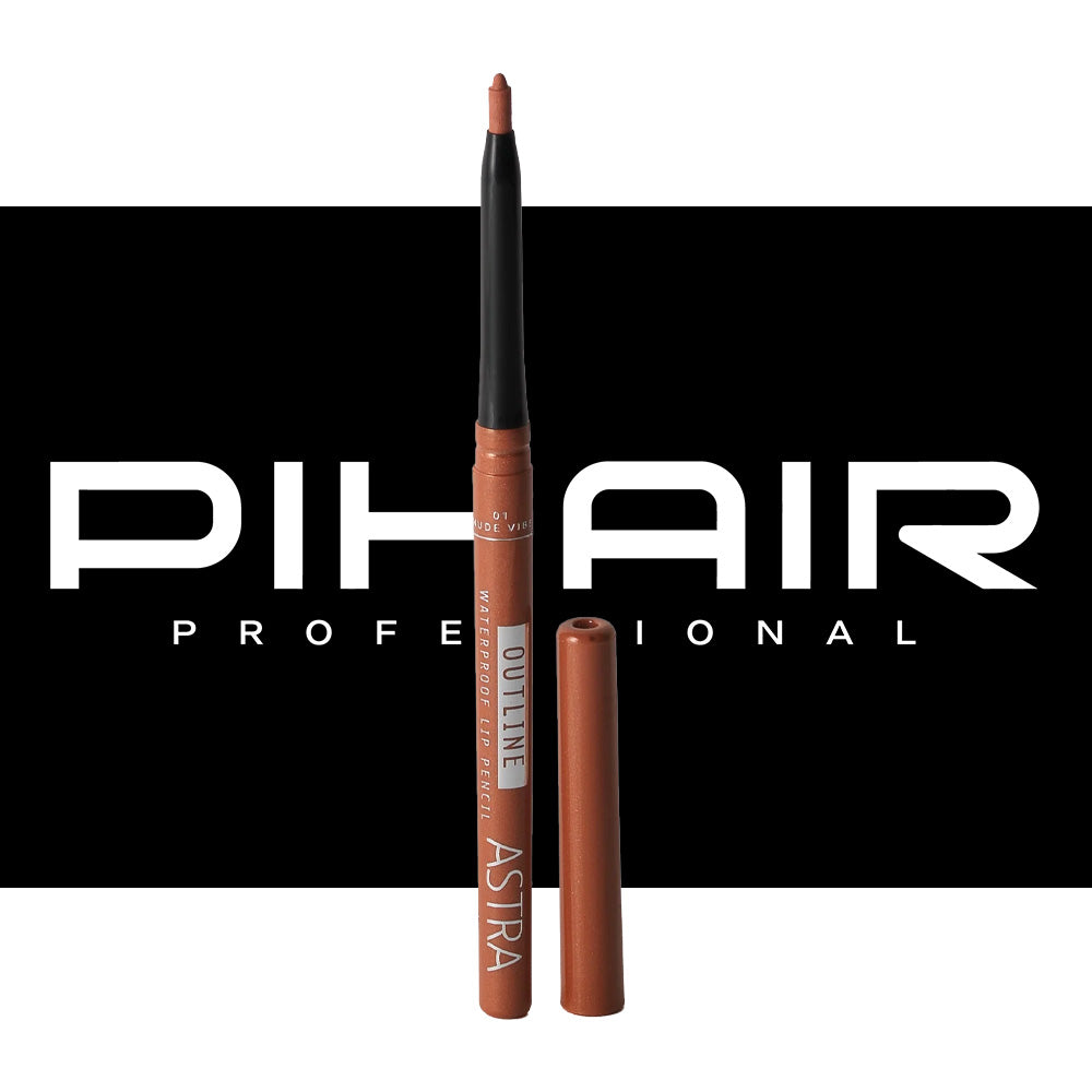 Matita Labbra Automatica Resistente all'Acqua Outline Lip Pencil Astra