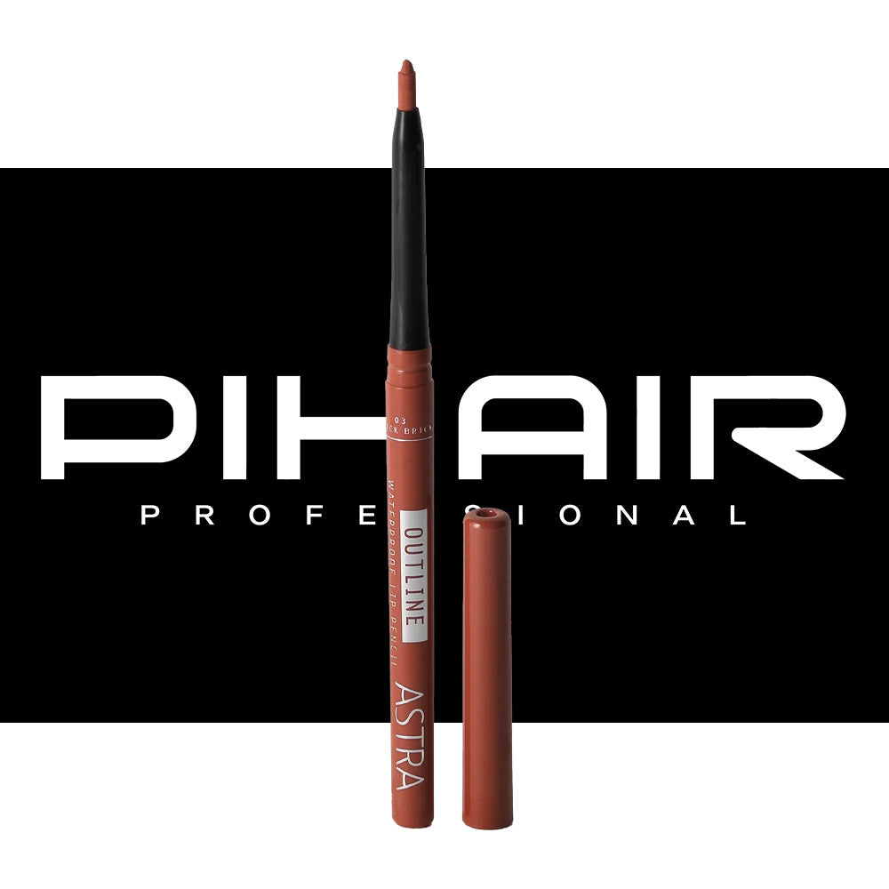 Matita Labbra Automatica Resistente all'Acqua Outline Lip Pencil Astra