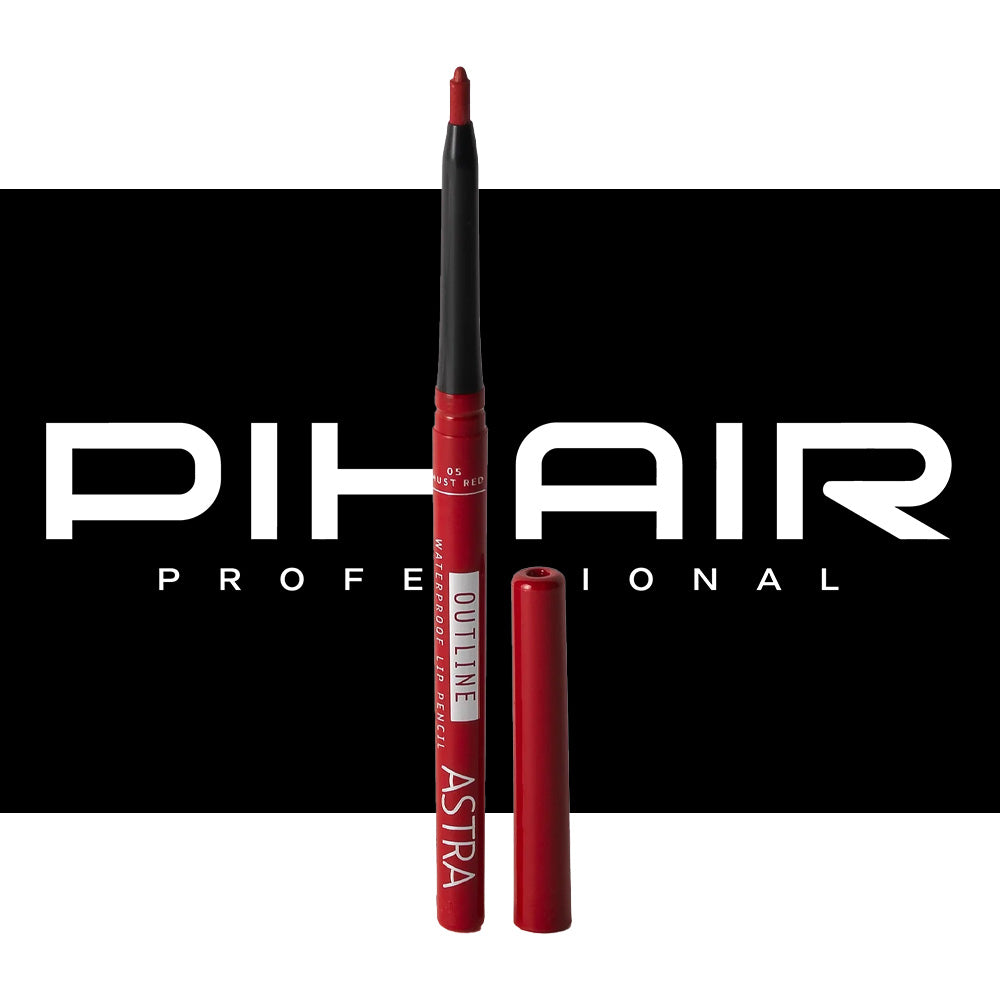 Matita Labbra Automatica Resistente all'Acqua Outline Lip Pencil Astra