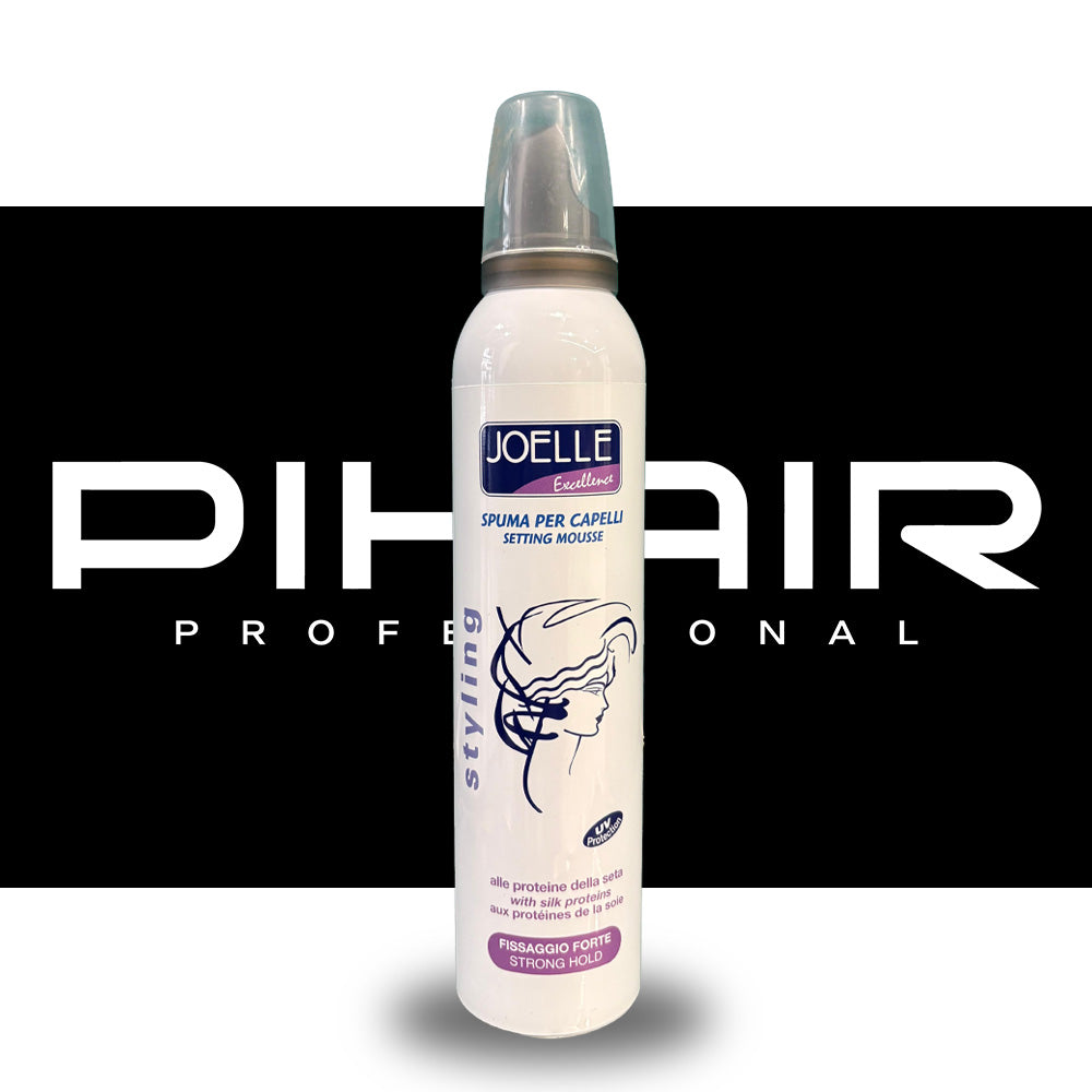 Mousse Spuma per Capelli Fissaggio Forte Joelle - 250ml