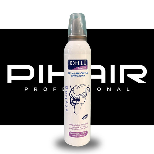 Mousse Spuma per Capelli Fissaggio Forte Joelle - 250ml