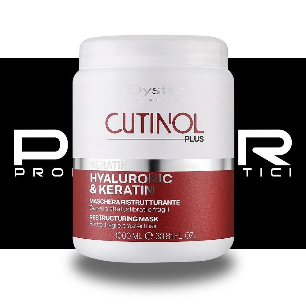 Maschera Ristrutturante Keratin Oyster Cosmetics - 1000ml