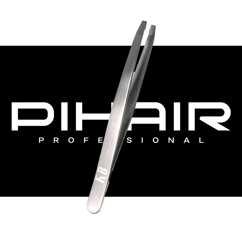 Pinzetta a Punta Piatta Control Tweezers Rybella - 10132