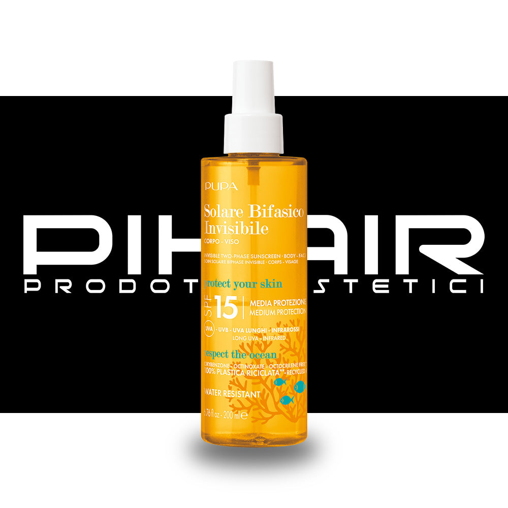 Solare Bifasico Invisibile Pupa Milano 200ml - SPF15