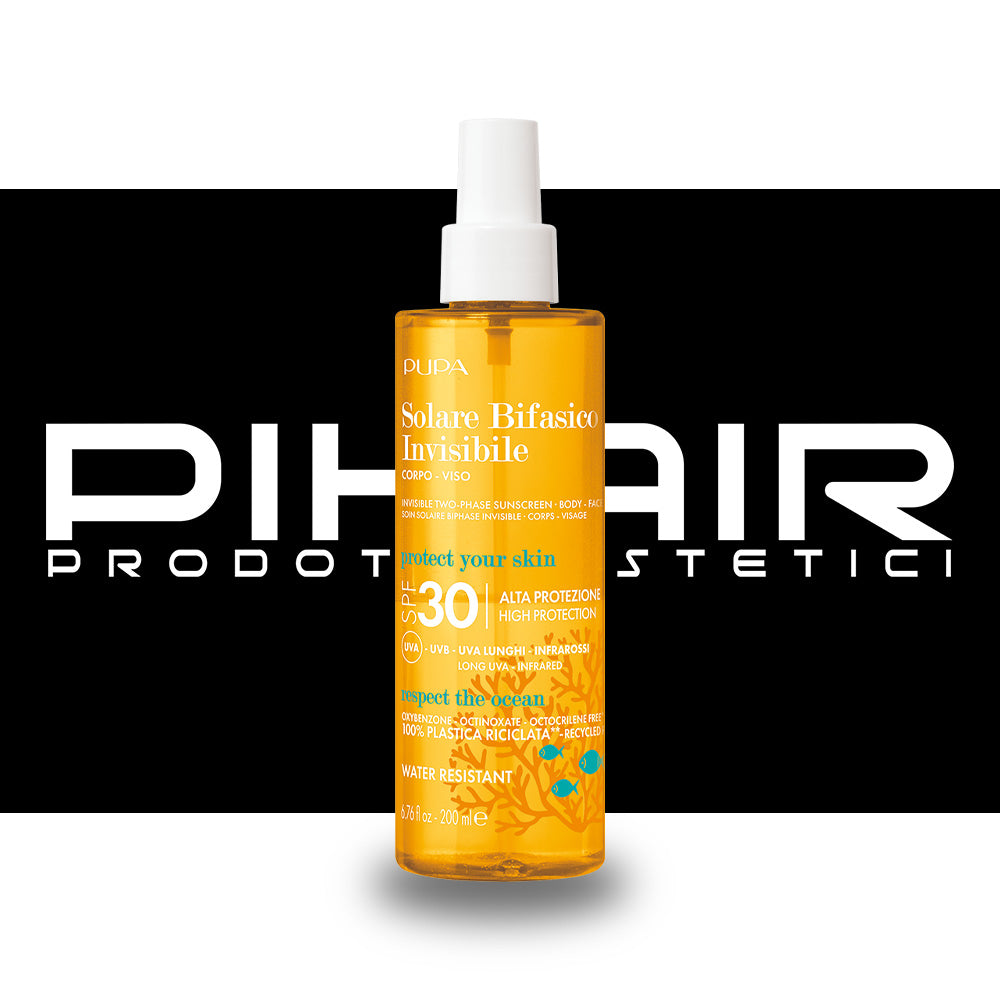 Solare Bifasico Invisibile Pupa Milano 200ml - SPF30