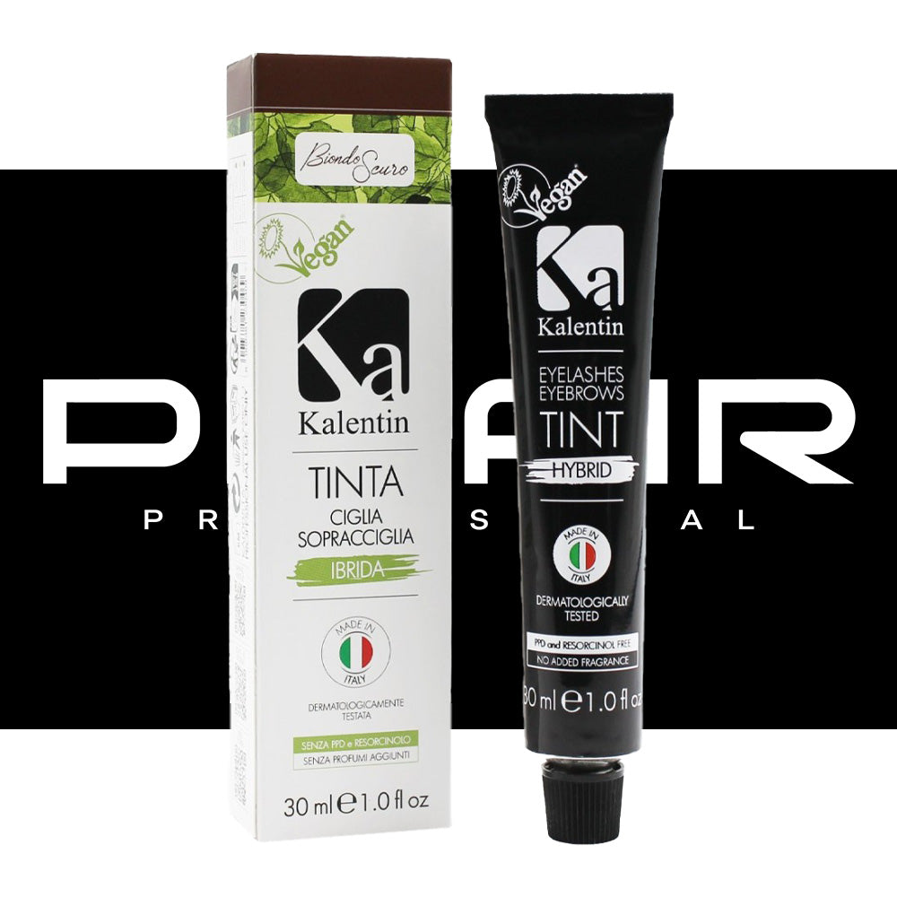 Tinta per Ciglia e Sopracciglia Kalentin 30ml - Biondo Scuro