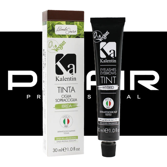 Tinta per Ciglia e Sopracciglia Kalentin 30ml - Biondo Scuro