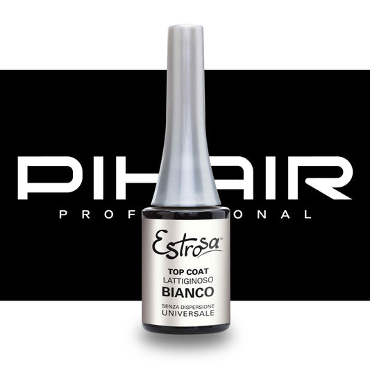 Top Coat Senza Dispersione Estrosa 14ml - Bianco Lattiginoso