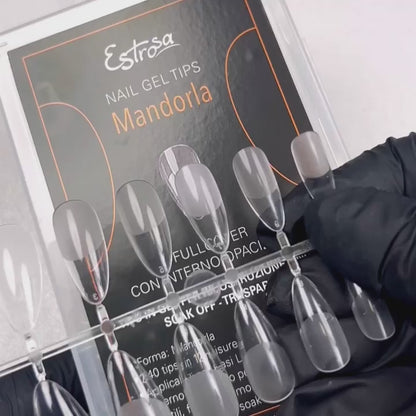 Nail Gel Tips Estrosa 12 misure 240pz - Mandorla