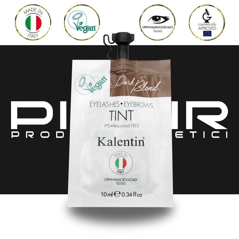 Tinta per Ciglia e Sopracciglia Kalentin 10ml - Biondo Scuro