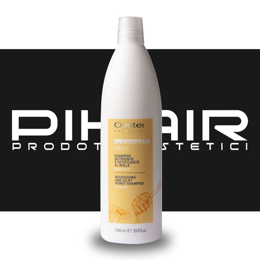 Shampoo Nutriente e Setificante al miele per capelli secchi Oyster Cosmetics - 1000ml